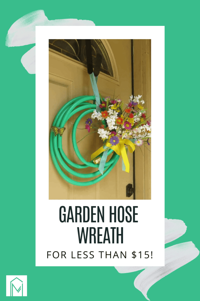 Learn How to Make a Garden Hose Wreath for Under  with This Step-by-Step Tutorial!