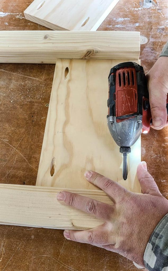 Assemble the DIY dress up storage with pocket hole joinery following the woodworking plans