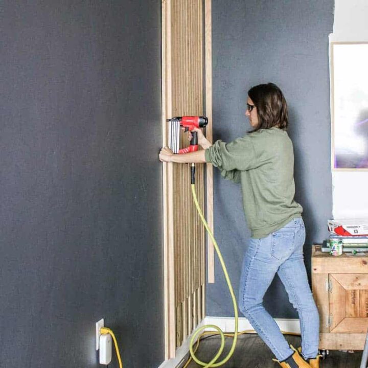 How To Create A DIY Slat Wall