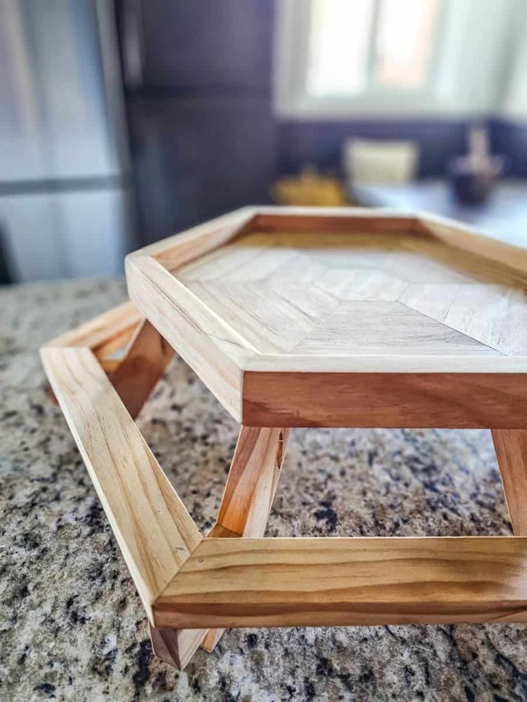 Close-up details of the Chicknic Table.