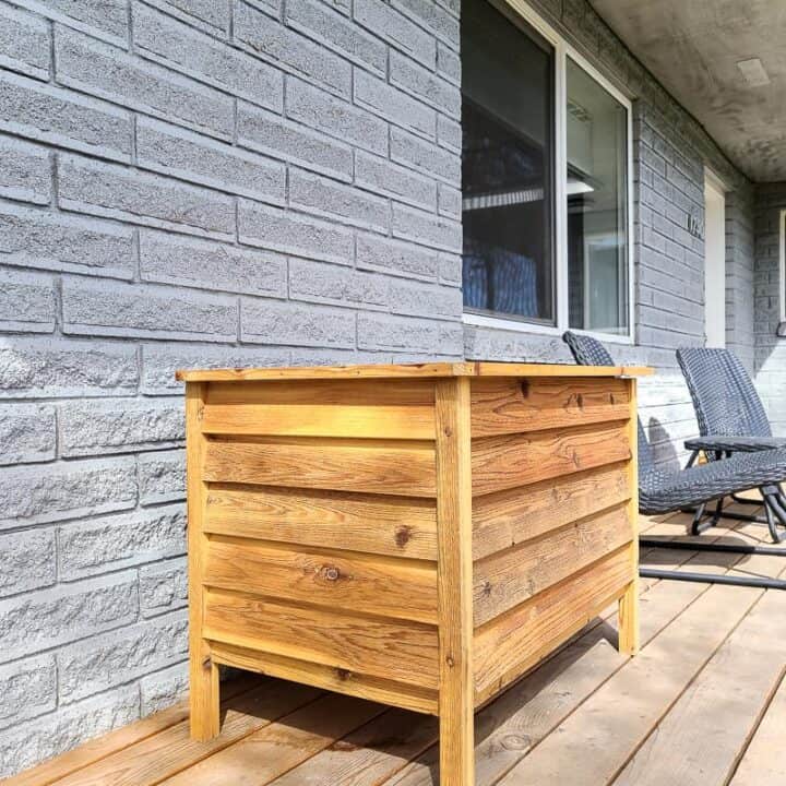 DIY Deck Box for Outdoor Toys