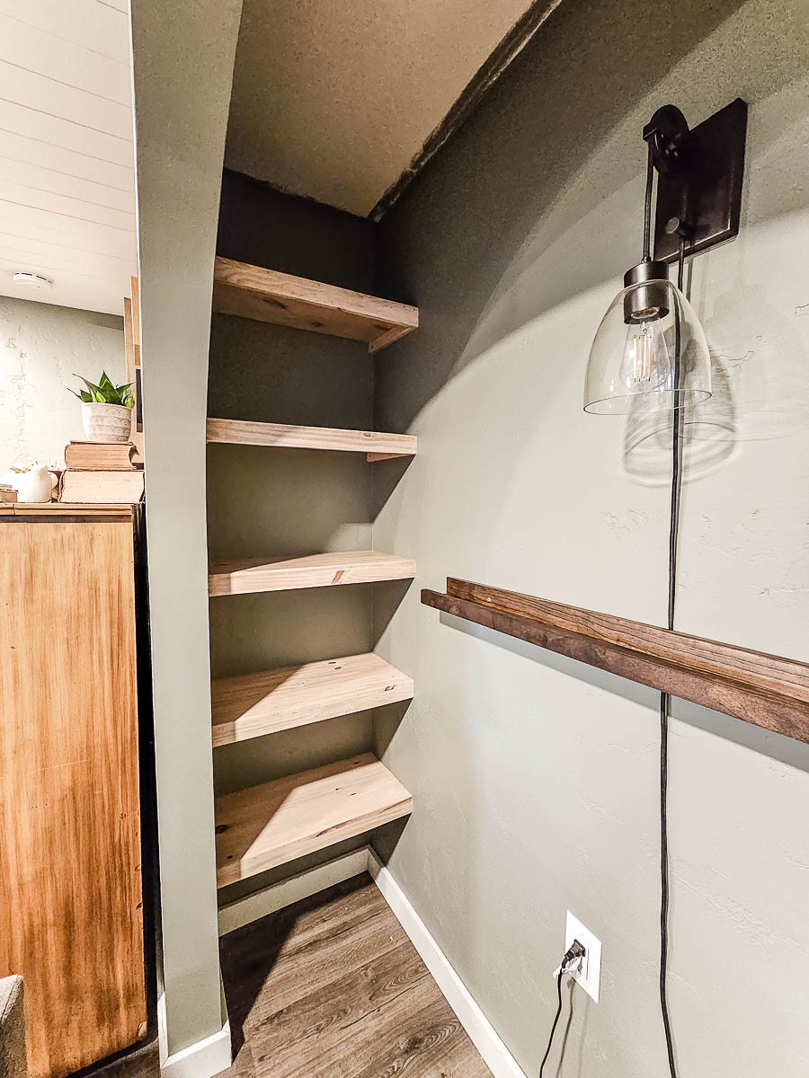 How To Build Floating Bookshelves (Simple and Easy DIY)