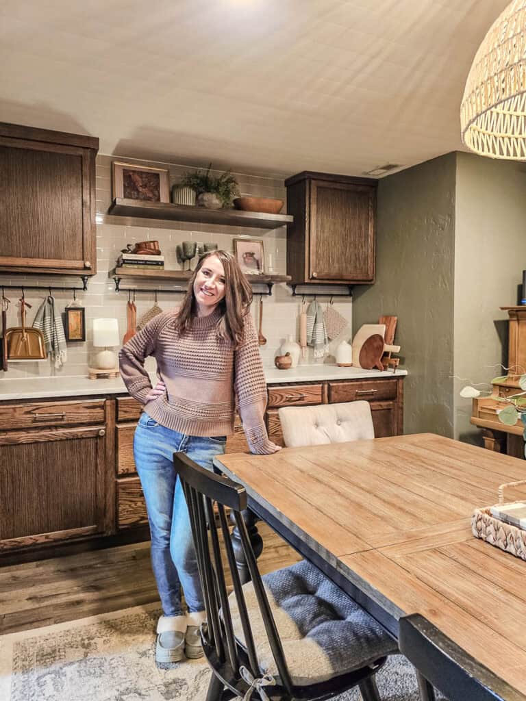 Transitional Dining Room Makeover: Furniture & Design Sources