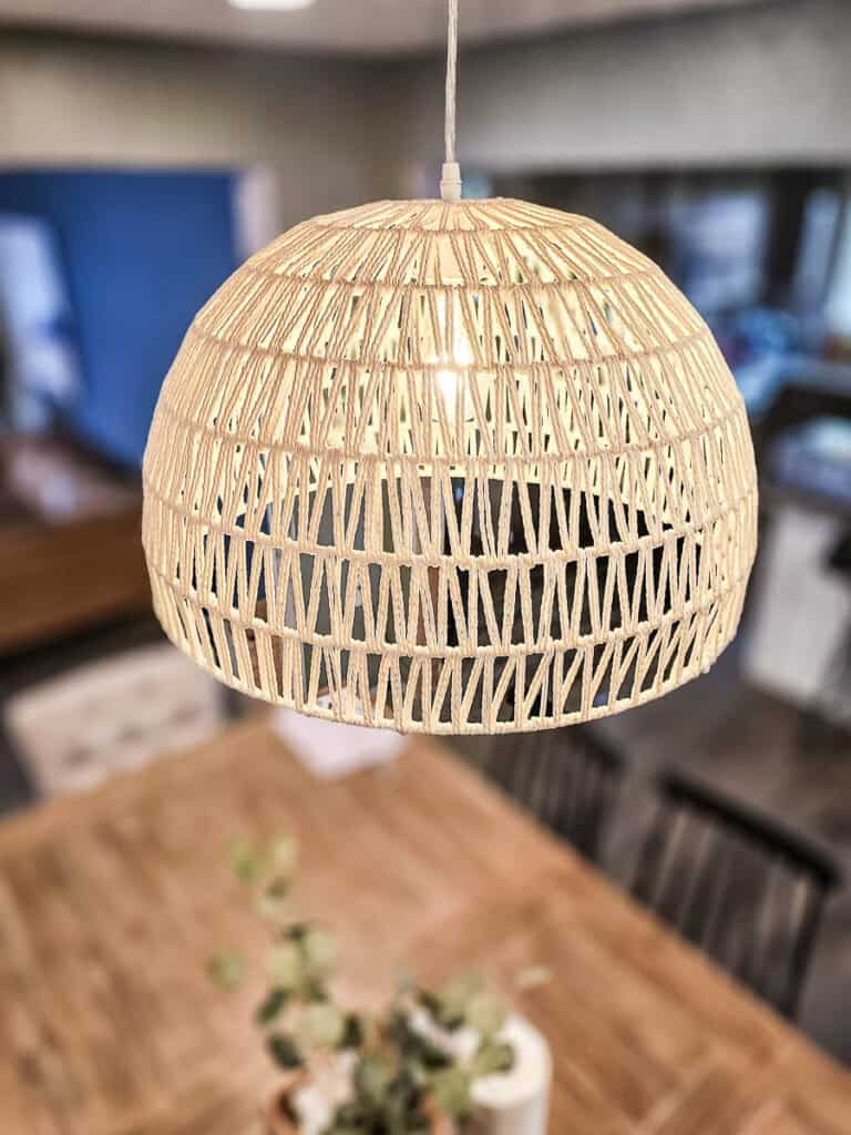 Rattan Lighting: Ceiling Light and Table Lamp Ideas