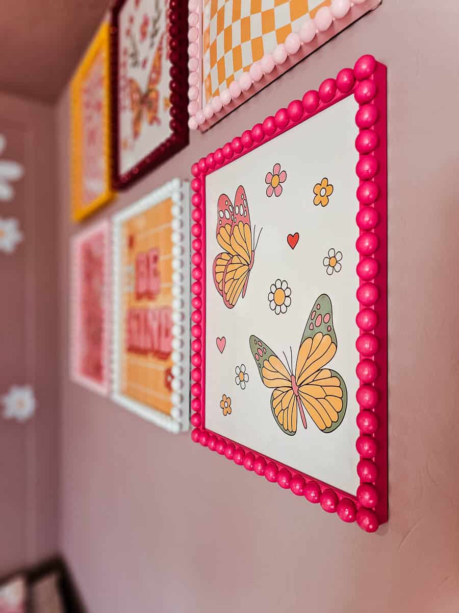 DIY Bobbin Picture Frames
