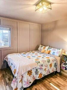 Color Drenching Bedroom: Before and After