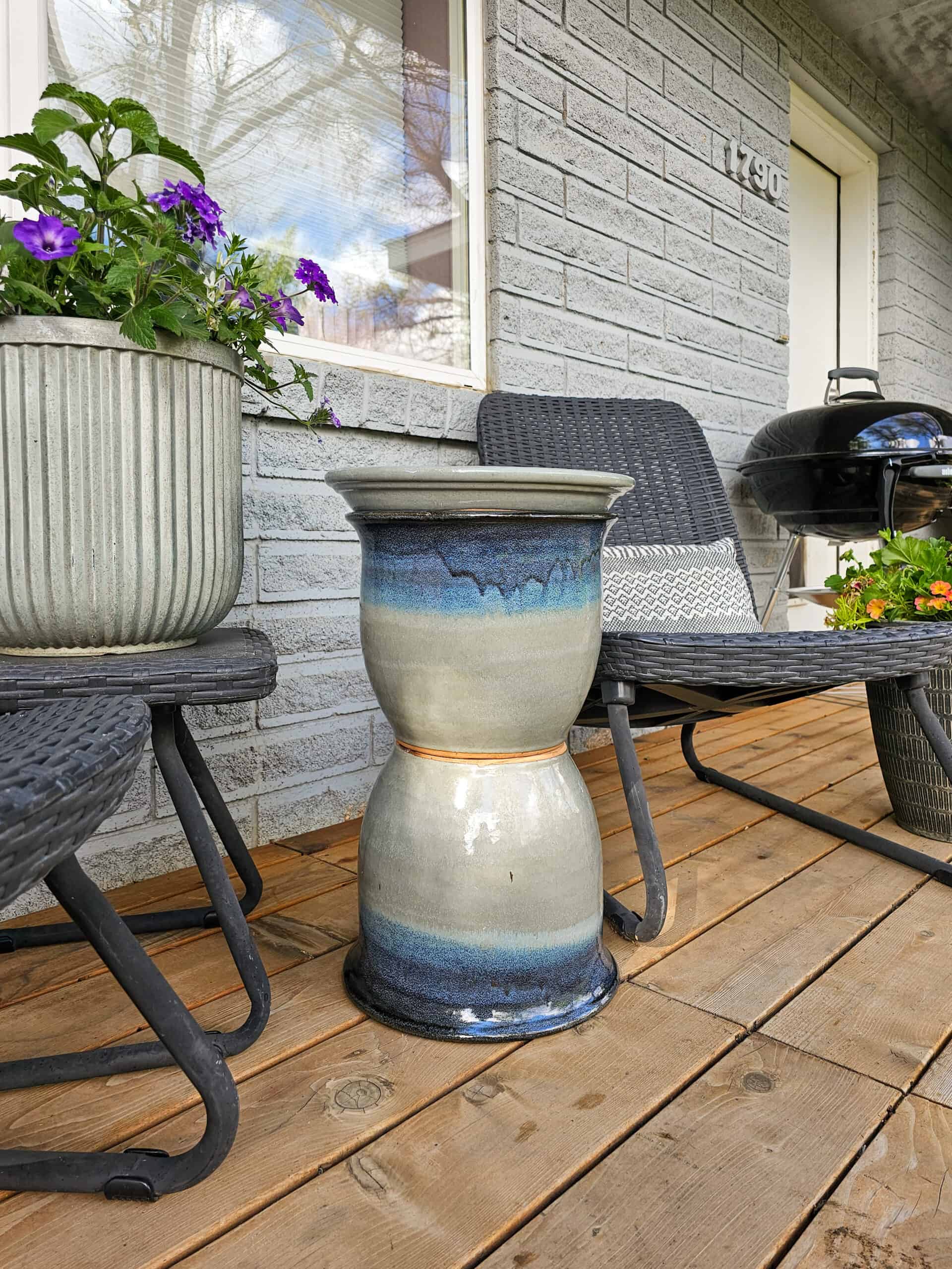 DIY Patio Side Table