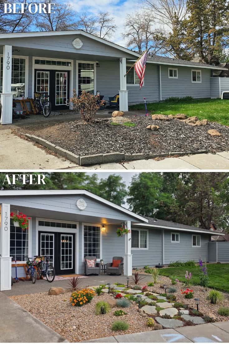 Front Yard Makeover: Easy Outdoor DIY Projects - Making Manzanita