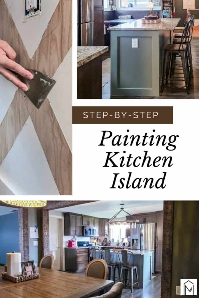 Repainting your kitchen island is an easy home weekend project that you can definitely do yourself. With a little bit of prep and patience while it dries, you'll have yourself a brand new kitchen!