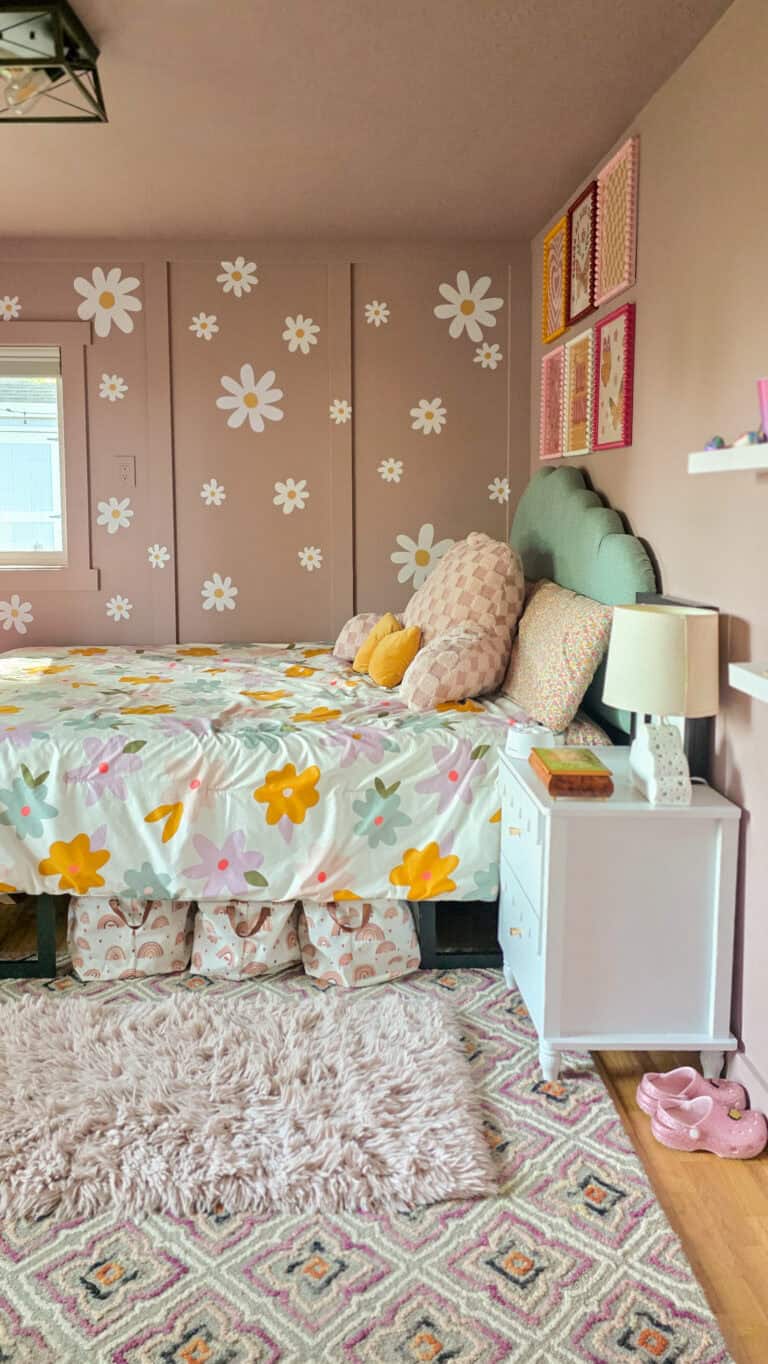 Girl’s Pink Bedroom Reveal