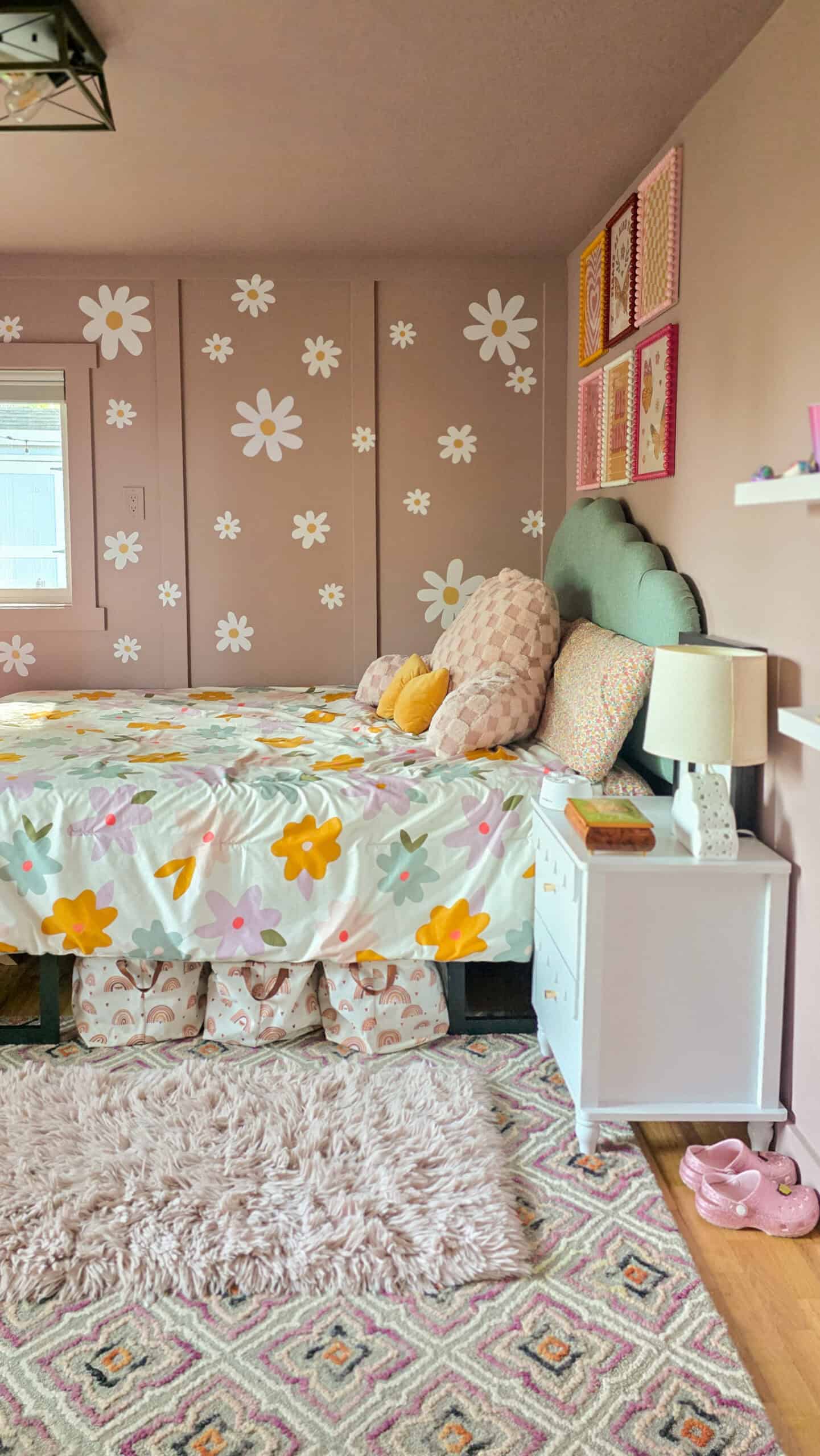 Girl’s Pink Bedroom Reveal