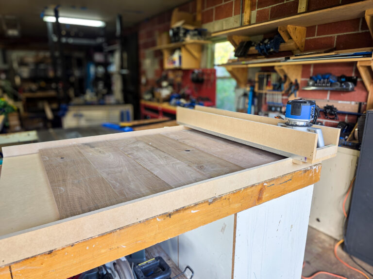 How To Make A Router Sled For Planing Wood